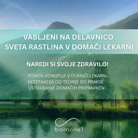 Prijava na delavnico: Konoplja v domači lekarni, 15.10. in 17.10.2025